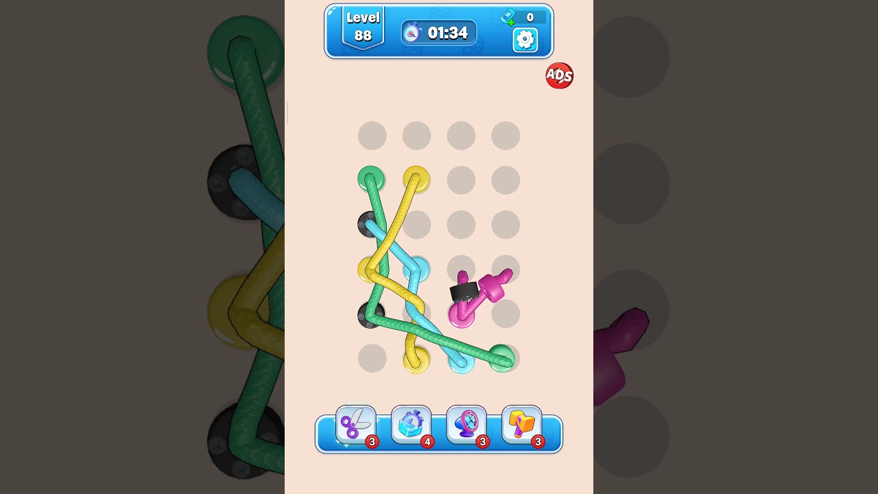 LEVEL 88 OF TWISTED ROPE 3D 