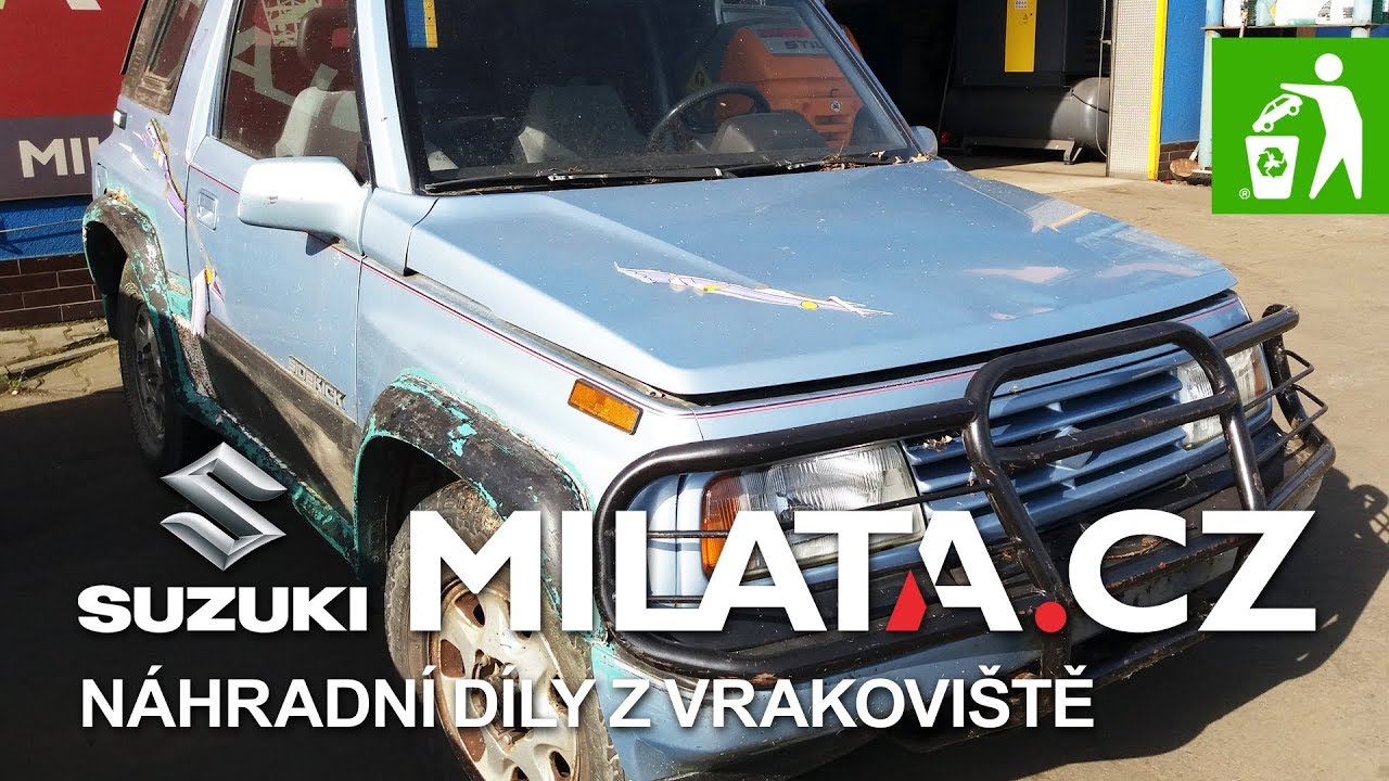 SUZUKI VITARA JX 1.6 na náhradní díly z vrakoviště YouTube