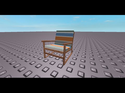 Roblox Studio How To Make A Festive Beach Or Outdoor Chair Youtube - roblox studio how to build a sofa chair youtube