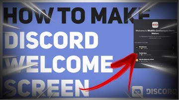 How to make a Welcome screen in Discord New update!!!!