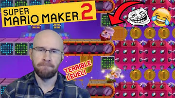 AURATEUR TROLLS HIMSELF IN MULTIPLAYER VERSUS! Super Mario Maker 2 FUNNY & AMAZING Moments [#53]