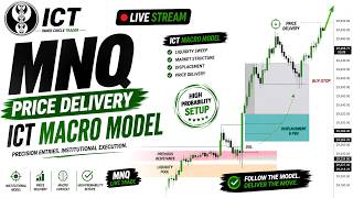 MNQ Price Delivery 🎯 ICT NYSE Macro Model | TP Hit 🚀