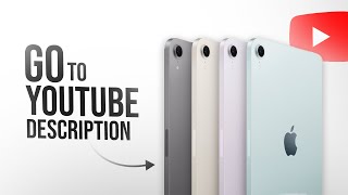How to Go to Description in Youtube on iPad (tutorial)