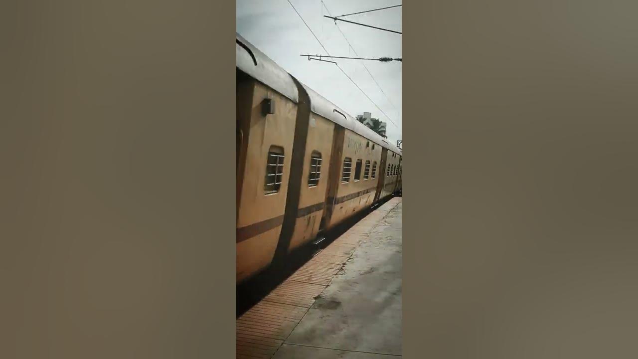 RAMANAGARAM-KSR BENGURU MEMU TRAIN DEPARTING KENGERI RAILWAY STATION ...