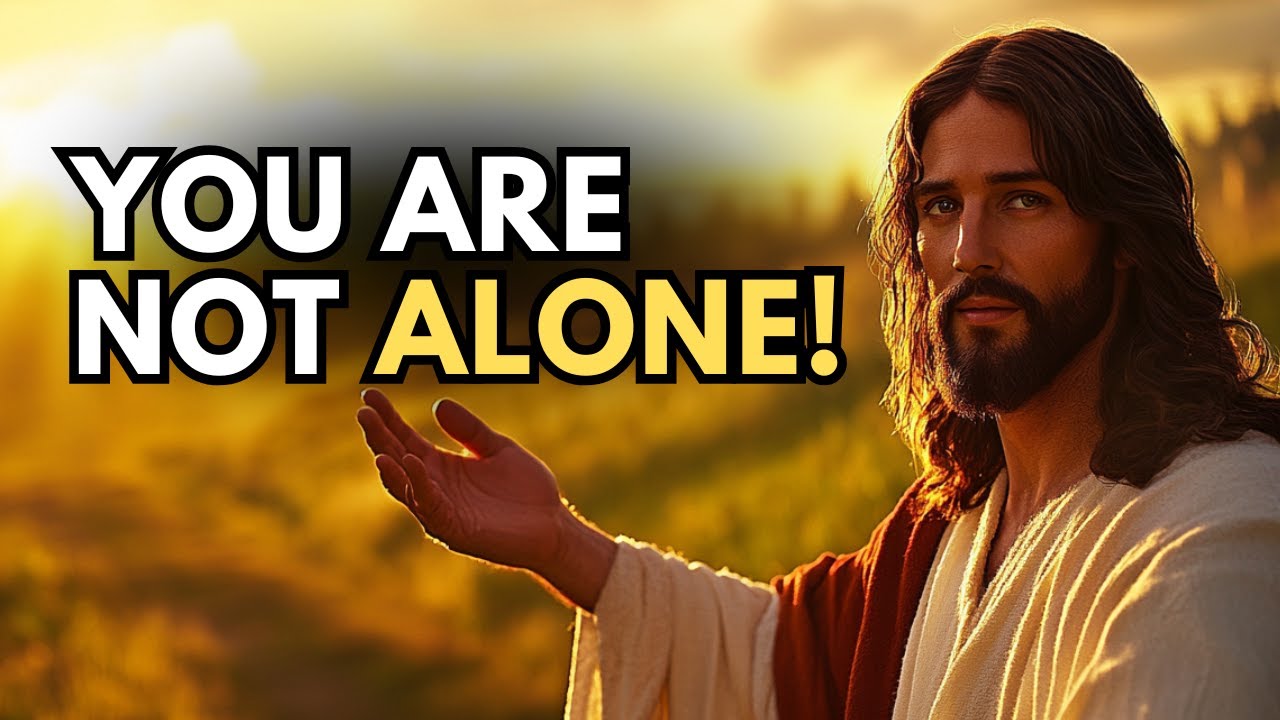 You Are Not Alone | God’s Message of Hope and Strength for You Today ...