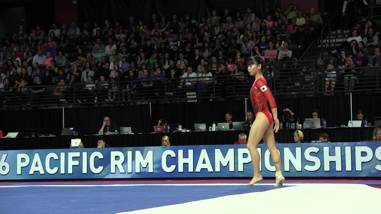 Mana Oguchi (JPN) - Floor Exercise - 2016 Pacific Rim Championships Team/AA Final