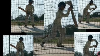 cricket net practice evening session#cricket #drive #ground #leather #middle #pink #pitch #youtube