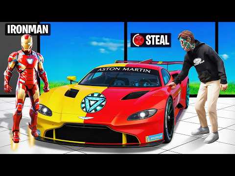 I Stole Iron Man’s Supercars in GTA!