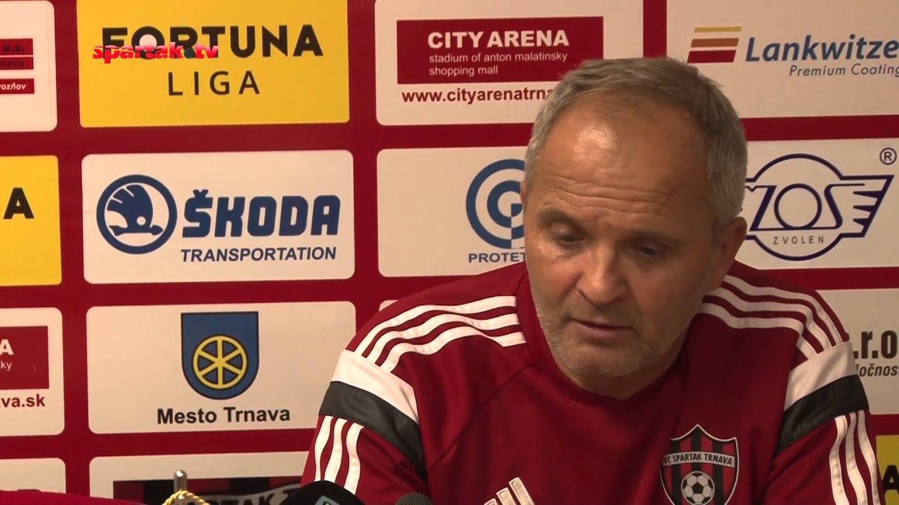 Tlačovka po štvrťfinále Slovnaft Cup-u Spartak Trnava - Senica 1:2 (1:1)