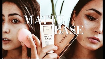 Makeup Revolution MATTE BASE Foundation & Powder | REVIEW & WEAR-TEST