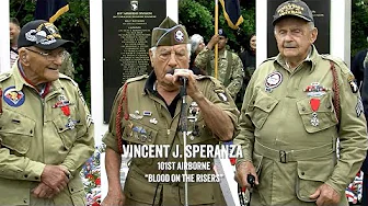 Honoring Vincent J. Speranza