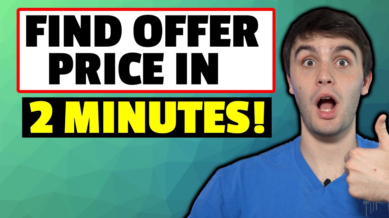 How to Find Offer Price in Under TWO MINUTES! ASAP Wholesaling Real