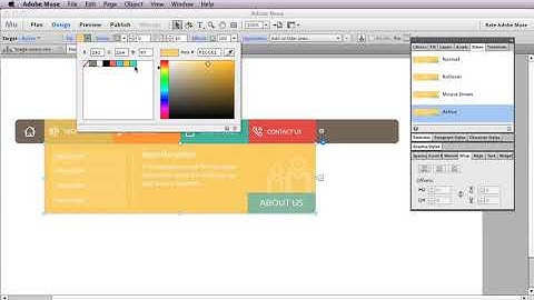 Using the Musegrid Mega Menus One widget
