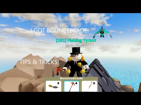 BOUNCEBLADE SHOWCASE + TIPS & TRICKS (Roblox Fishing simulator)