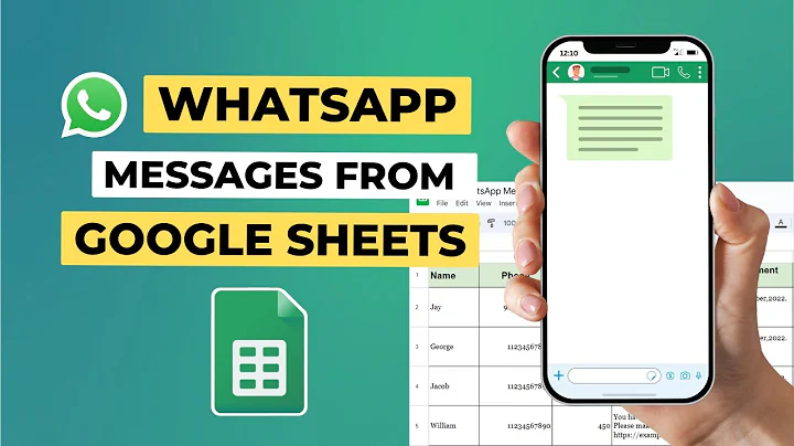 Automate WhatsApp Messages with Google Sheets