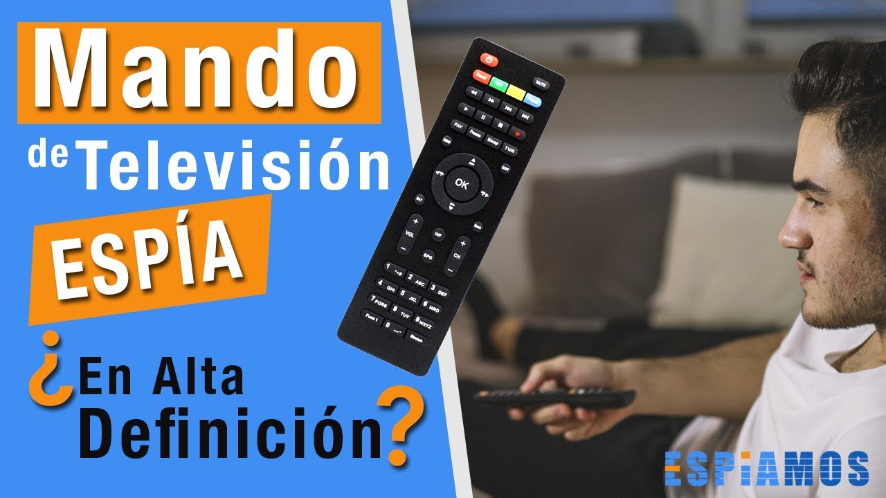 MANDO DE TELEVISIÓN 📷 PV-RC10FHD1080P - YouTube
