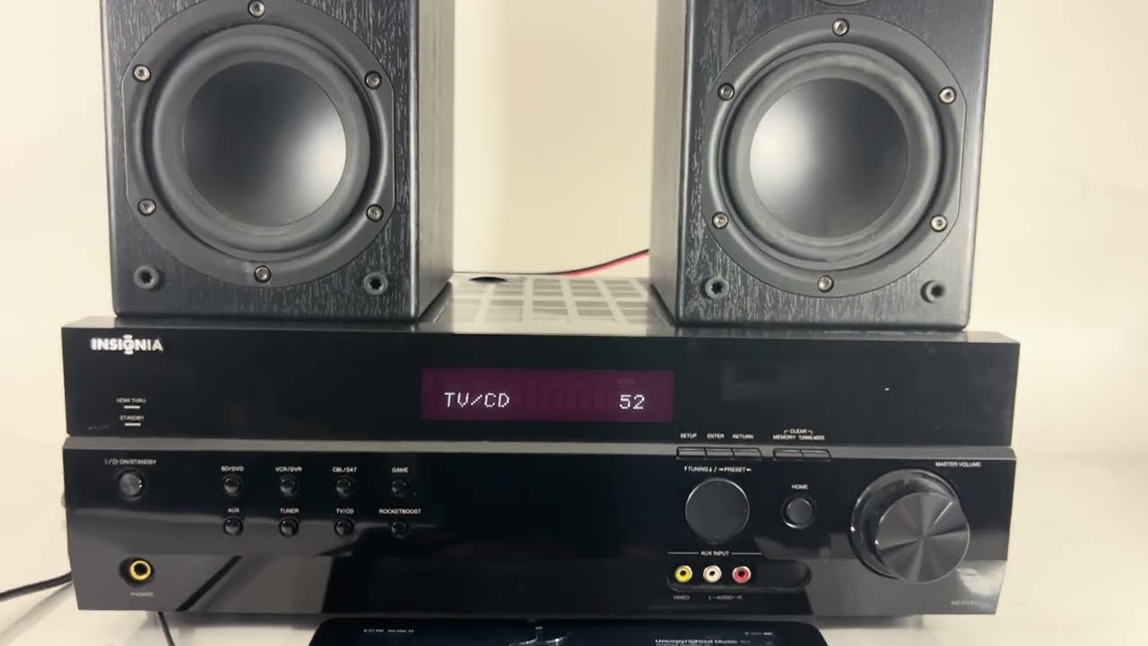 Insignia 5.1Ch. Home Theater AV Receiver Multi NS-AV511