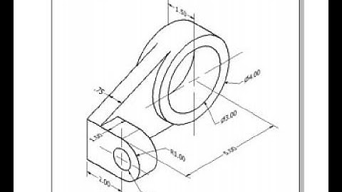 3D SolidWorks,  Exercises 10 Tube Hanger