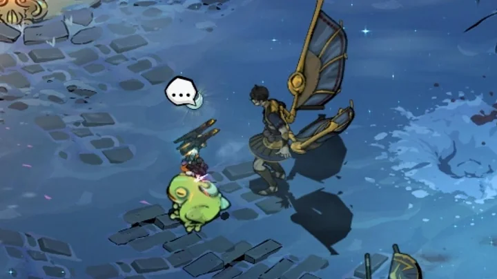 He is being awkward in front of his crush