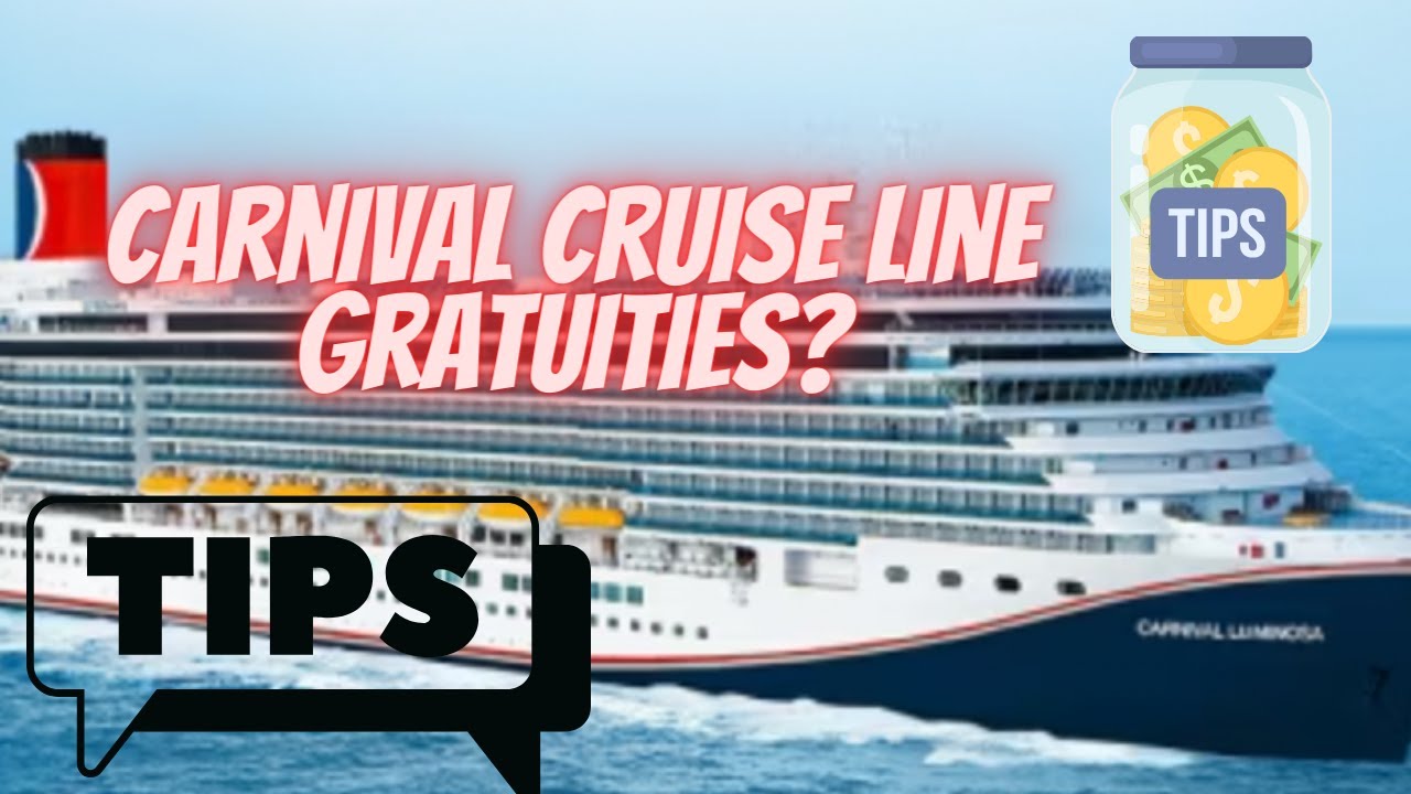 How Do Carnival Cruise Service Gratuities Work YouTube