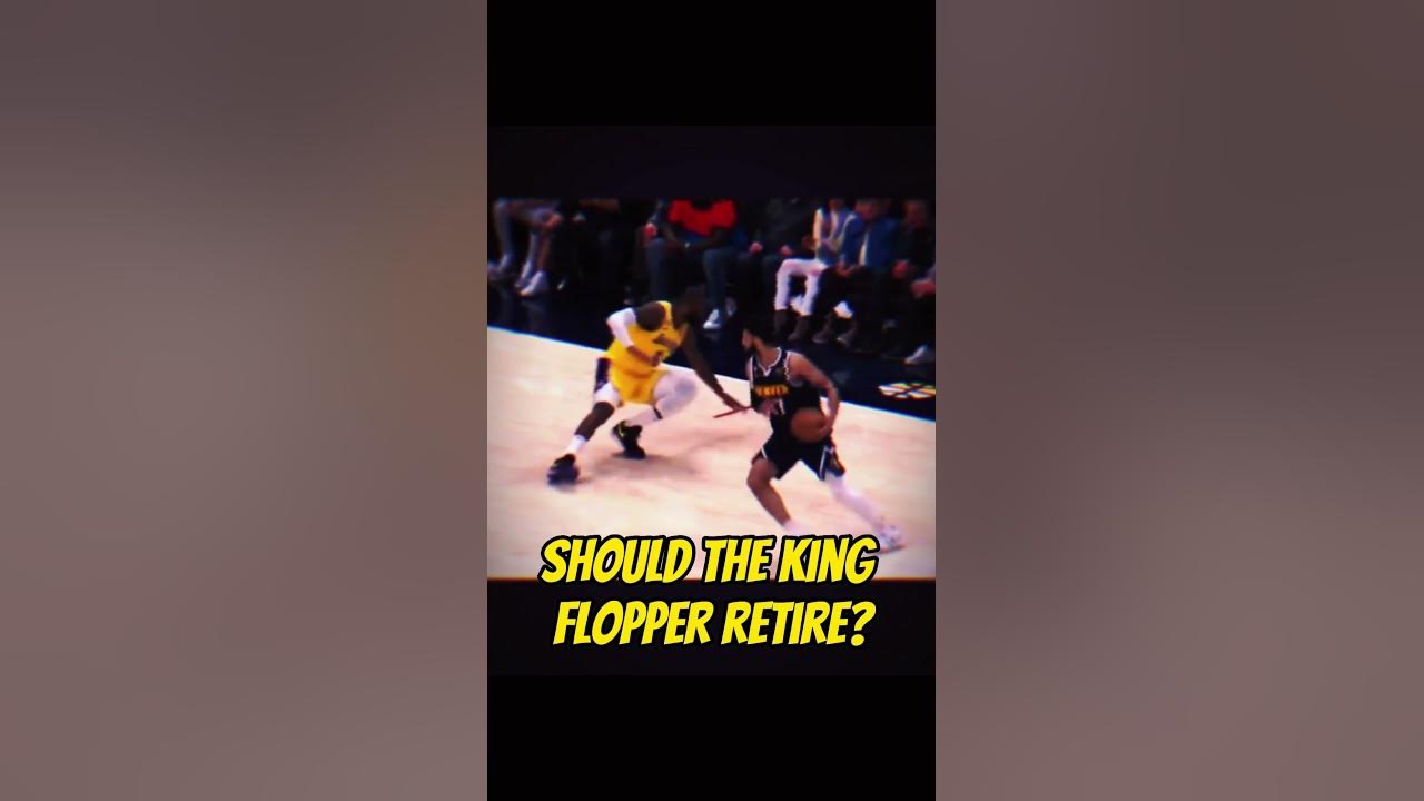 should-the-nba-la-lakers-the-king-flopper-lebron-james-retire-youtube