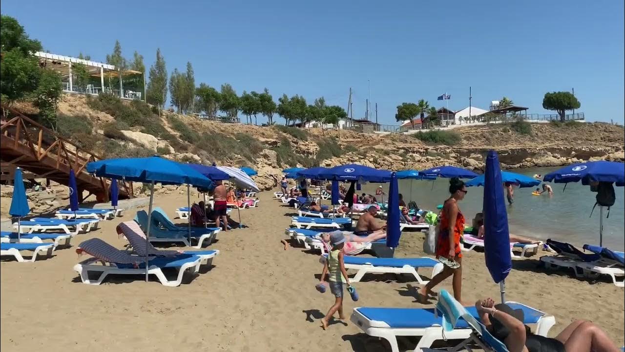 Cyprus Beach Kapparis Fireman’s Beach - YouTube