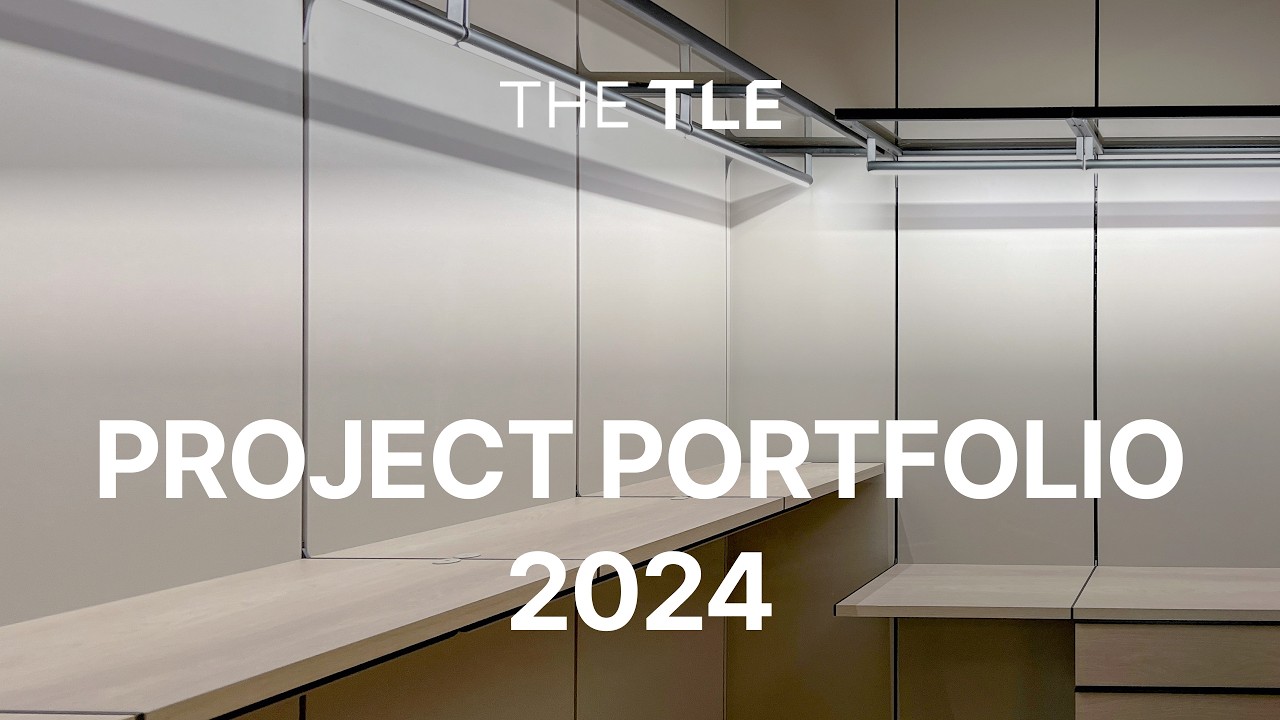 [THE TLE] 2024 Project Portfolio 프리미엄 드레스룸 - YouTube