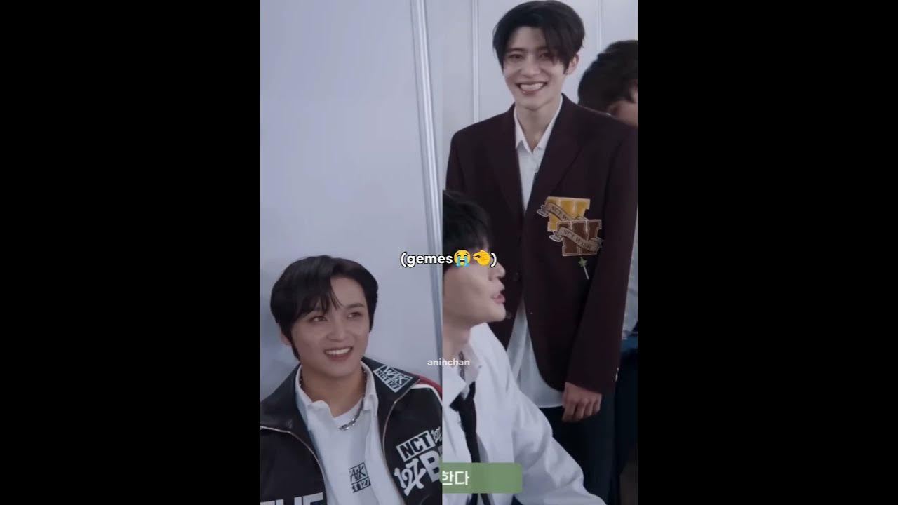 gemess😆 kalian diem diem dh akrab banget kahh, senyum senyum hayoo #sion #nctwish #haechan #nct127
