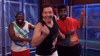 Jimmy Fallon Recreates "Fresh Prince" Rap With DJ Jazzy Jeff & Alfonso Ribiero