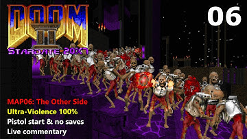 Doom II: Stardate 20X7 - MAP06: The Other Side - Ultra-Violence 100%
