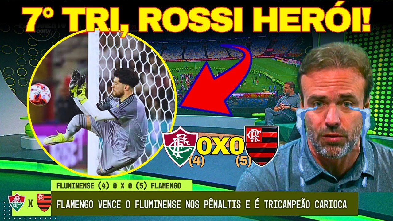 🏆 FECHAMENTO: FLAMENGO É 7ª VEZ TRICAMPEÃO E CHEGA AO 40º CARIOCA!