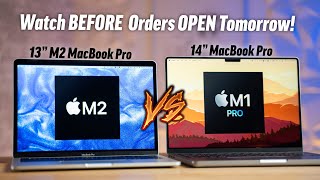 13' M2 MacBook Pro vs 14' MacBook Pro  What you NEED to KNOW!