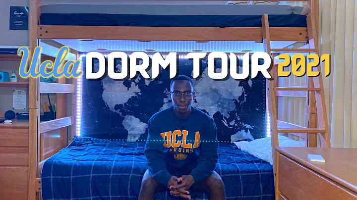 Guys College Dorm Tour | UCLA Plaza Triple