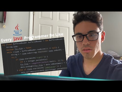 Java Programmers Be Like
