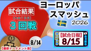 [Quarterfinals] The home stretch is here! 🇯🇵 9 Match Results & 5 Match Schedule | Latest Tourname...