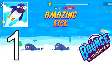 Bouncemasters – Gameplay Walkthrough Part 1 – Amazing Kick (iOS, Android)