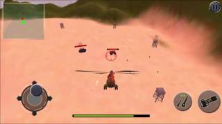 Gunship Air Helicopter War 3D iOS / Android Gameplay screenshot 1