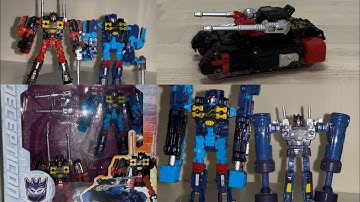 Transformers United Rumble & Frenzy review. G1 generations chug masterpiece collection comparison