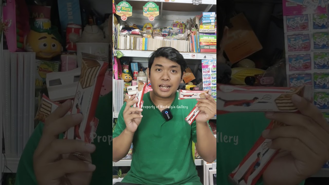 Wafer Cokelat Roma Superman 1986