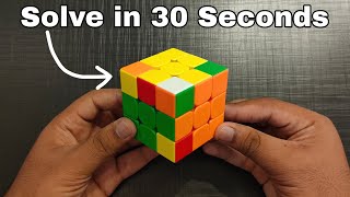 How To Solve 3x3 Rubik's Cube in 30 Seconds "Hindi Urdu" screenshot 4