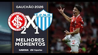 Inter 2x1 Novo Hamburgo  Melhores Momentos  Gaucho  11012026