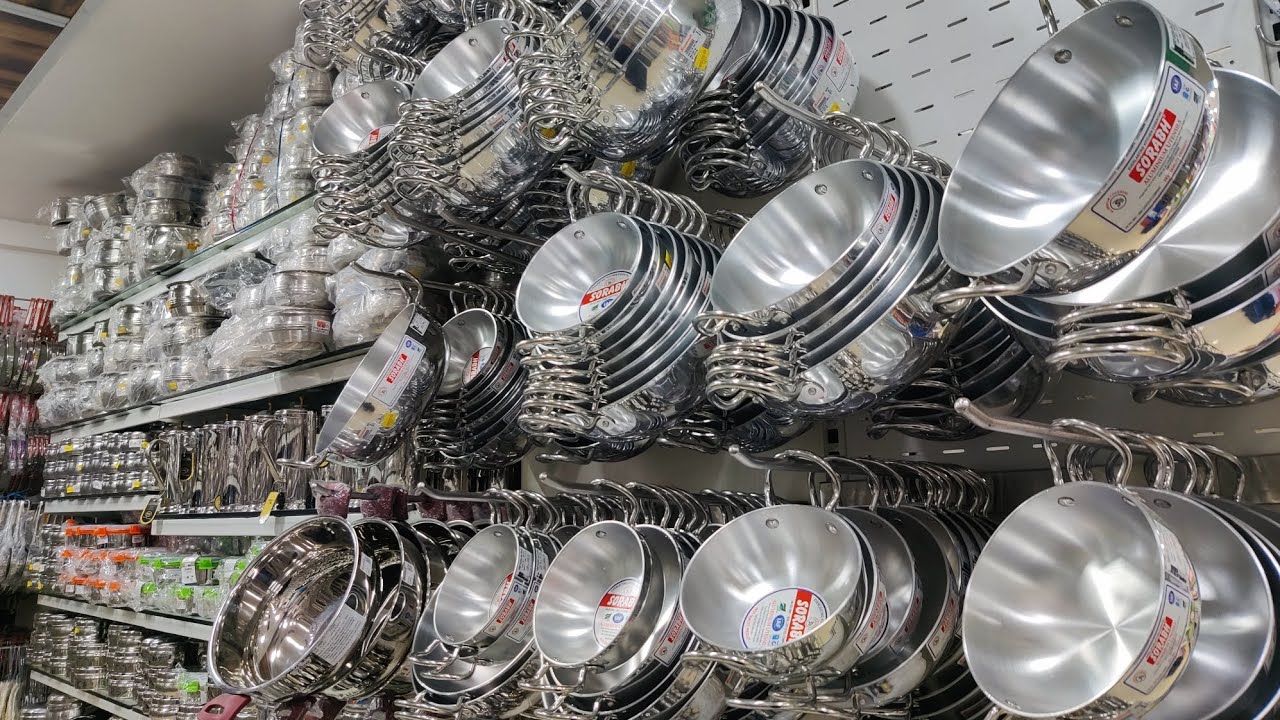 Pothys Hyper Kitchen Stainless Steel Cookwares Organisers Oil bottles