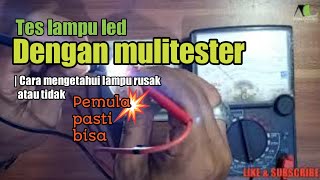 CARA MUDAH MENGECEK AMPER DRIVER & CHIP LED ||Trik Pakai avo meter katalog maupun digital