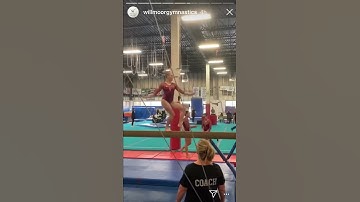 Front tuck on beam