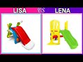 Lisa or Lena 😍❤️ #viral #trendingvideo #Lena #fun #lisaandlena #lisa | Video No. 33