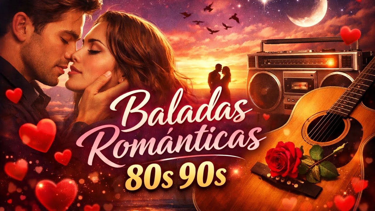 Baladas Románticas 80s & 90s 💿 Música Clásica de Amor para Recordar