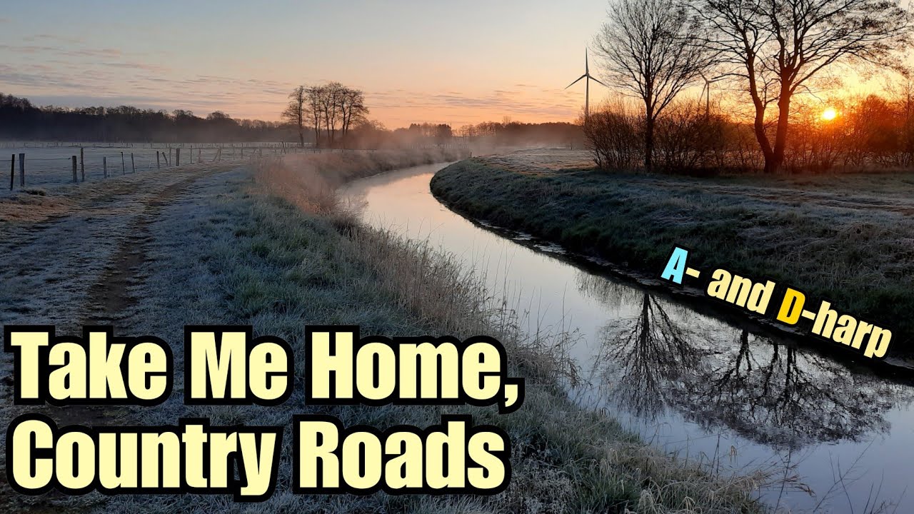 Take Me Home, Country Roads (John Denver) Harmonica (+Tabs) YouTube