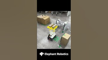 myAGV | Watch how the mobile #robot transforms into an efficient transport service #technology