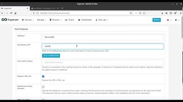 Apache Superset-How to Connect Apache Superset with Percona