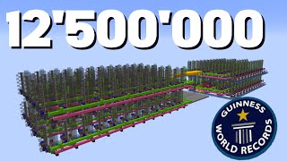 Worlds Fastest Bamboo Farm In Minecraft